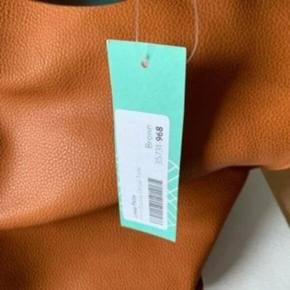 🆕 LP BLUE LINEA PELLE Finn Buckle Detail Tote - Picture 2 of 4